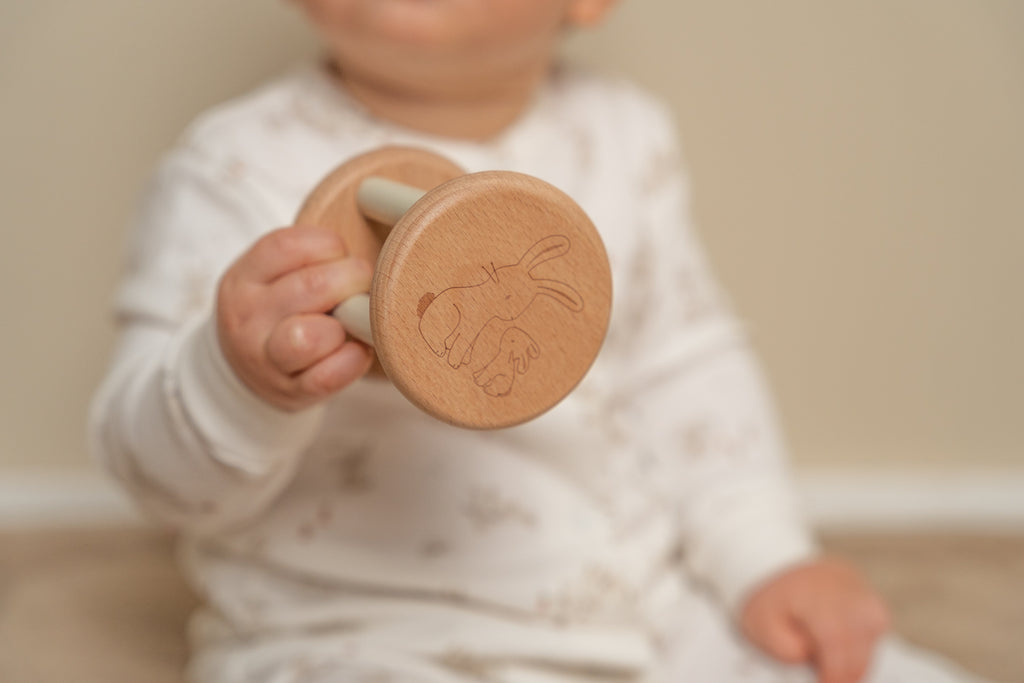 LIttle Dutch Rattle Roller | Baby Bunny