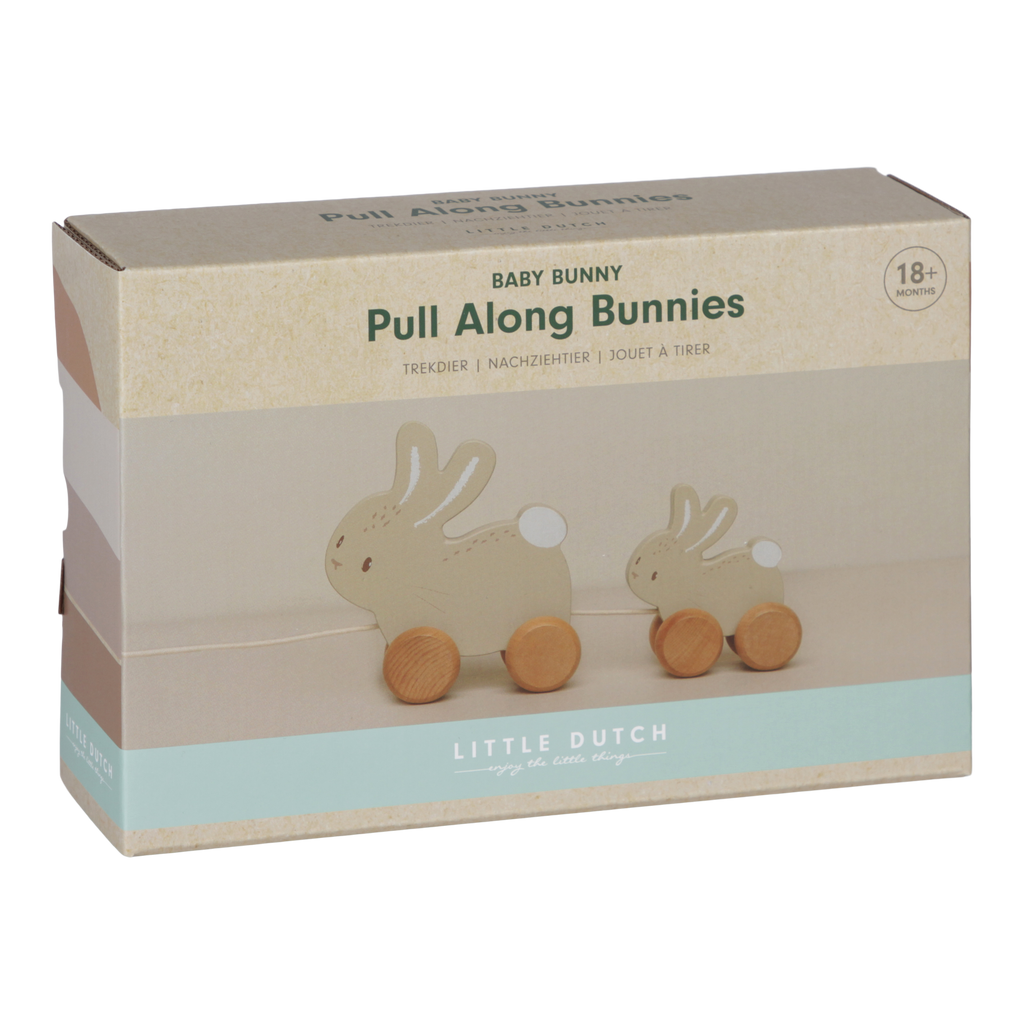 LIttle Dutch Pull Toy | Baby Bunnie