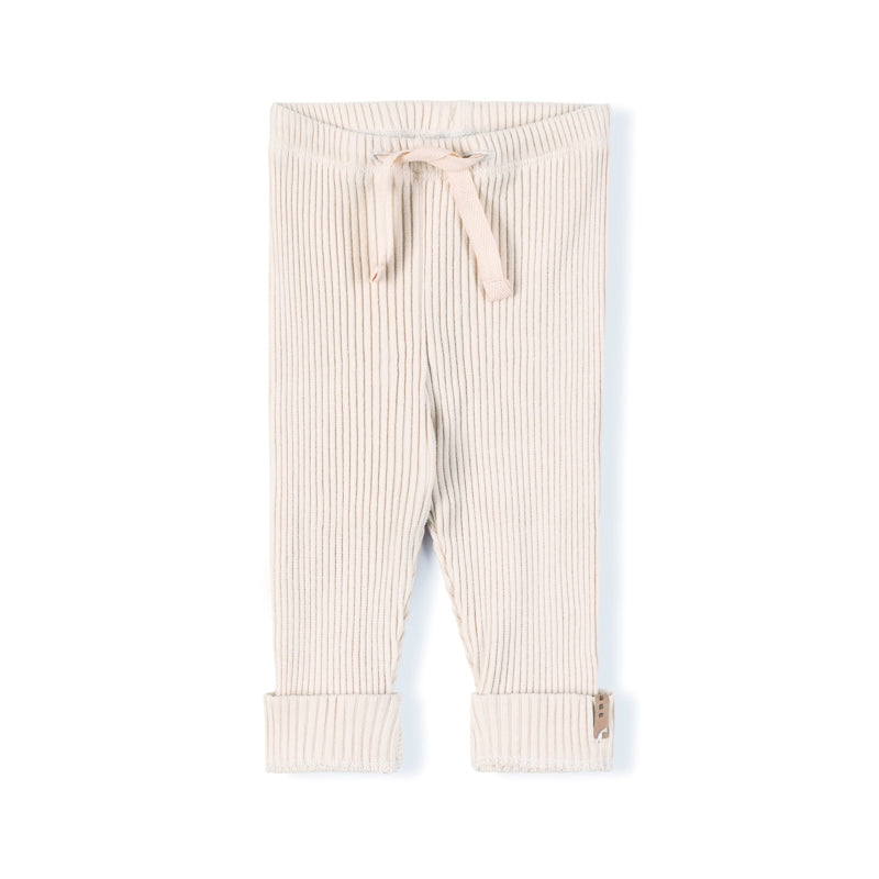 Nixnut Rib Leggings | Cream