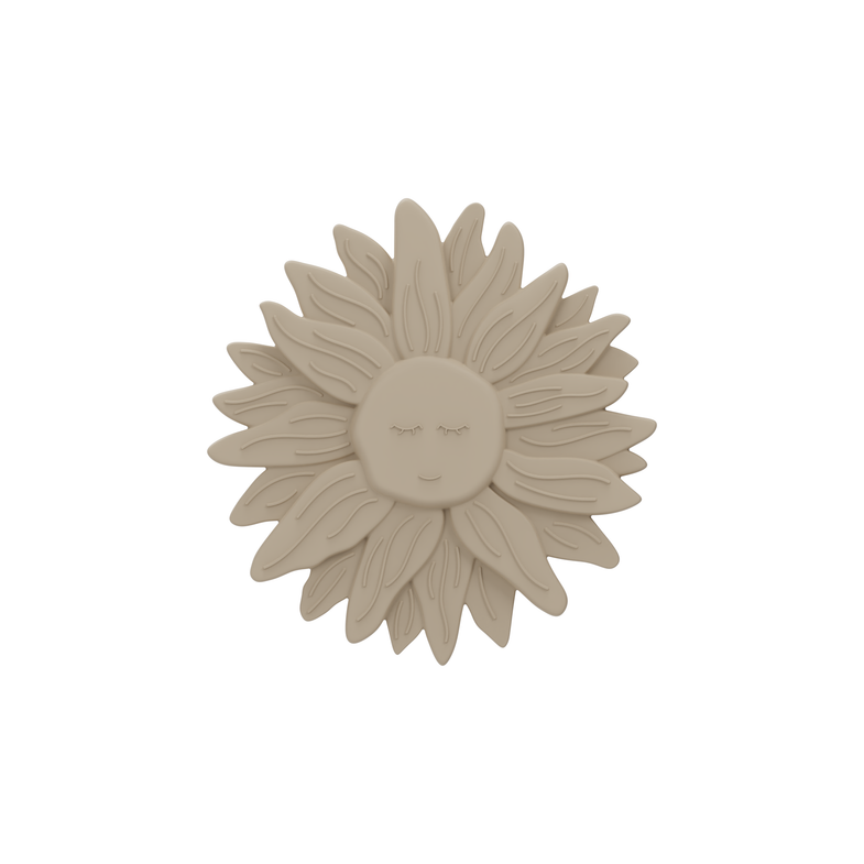 Label Label Silicone Teether Toy | Sunflower Nougat