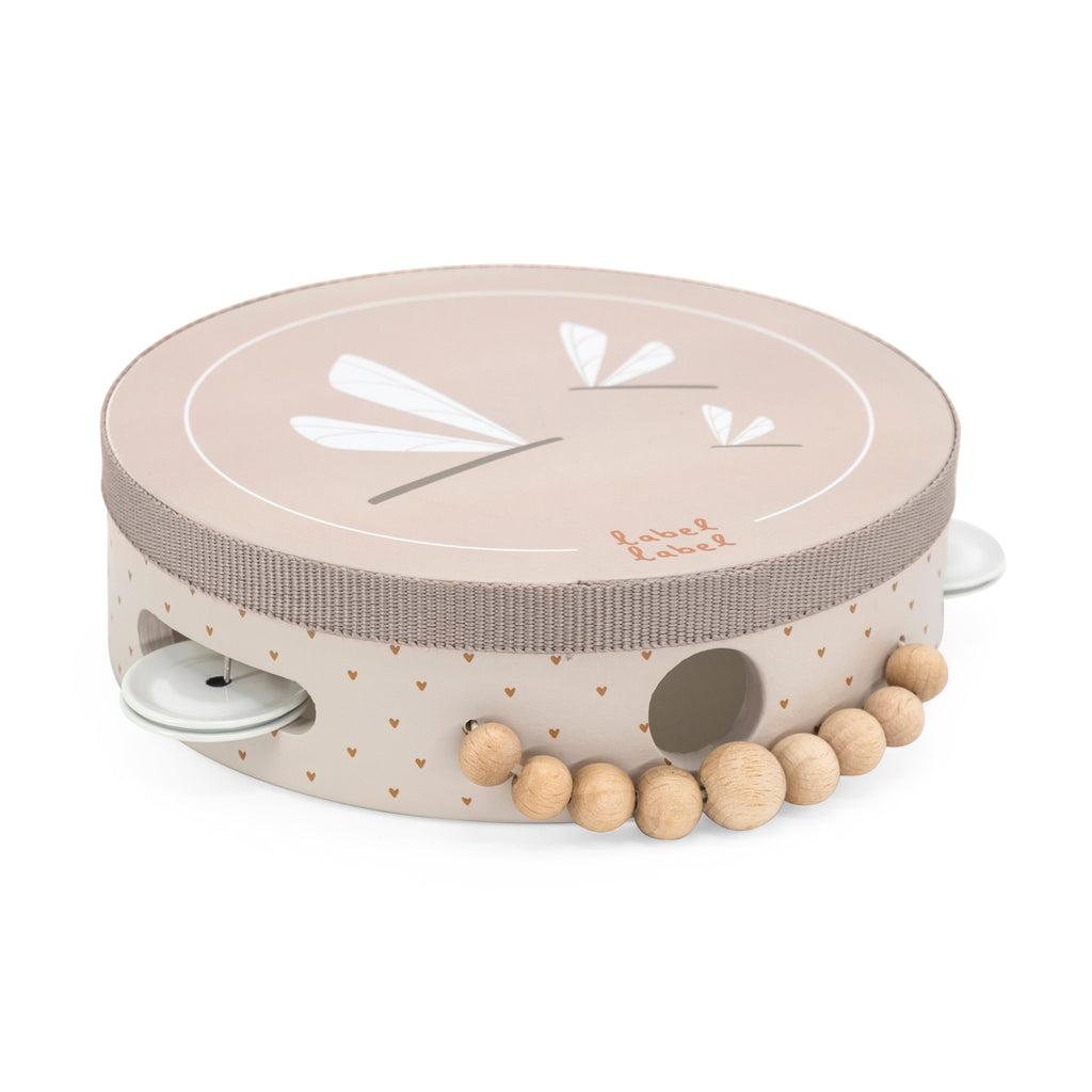 Label Label Wooden Tambourine | Nougat