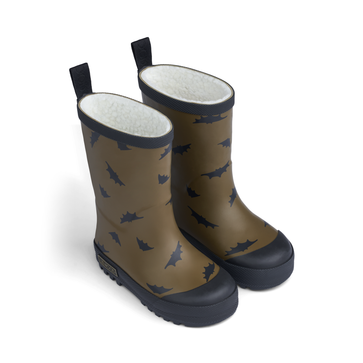 Liewood Mason Thermo Rain Boot | Bats - Khaki