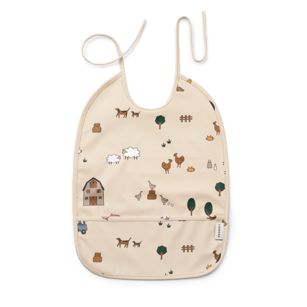 Liewood Lai Bib | Farm/Sandy