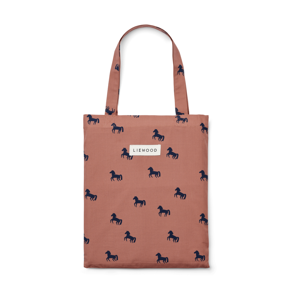 Liewood Carmen cover set 100x70cm | Horses /Dark Rosetta