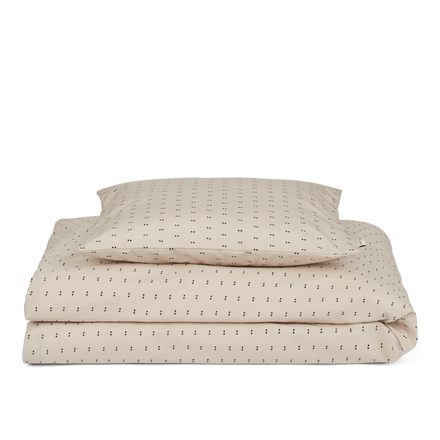 Liewood Carl Adult Printed Bedding | Double dot /Silver lining