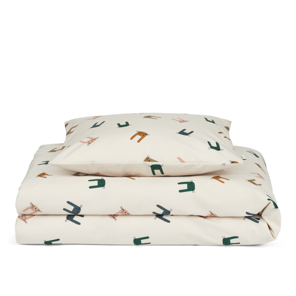 Liewood Ingeborg Junior Printed Bedding | Bunny/Sandy