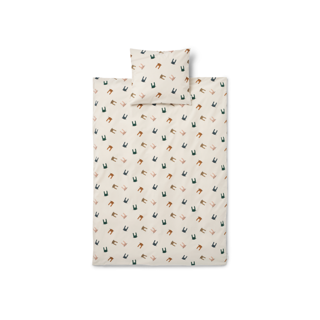 Liewood Ingeborg Junior Printed Bedding | Bunny/Sandy