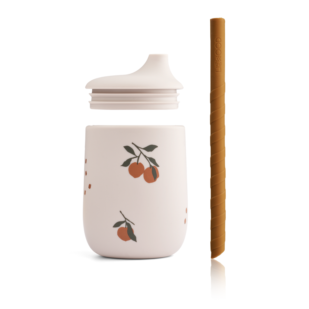 Liewood Ellis Sippy Cup | Peach /Sandy