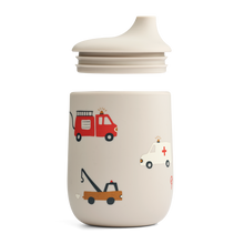 Liewood Ellis Sippy Cup | Emergency Vehicle /Sandy