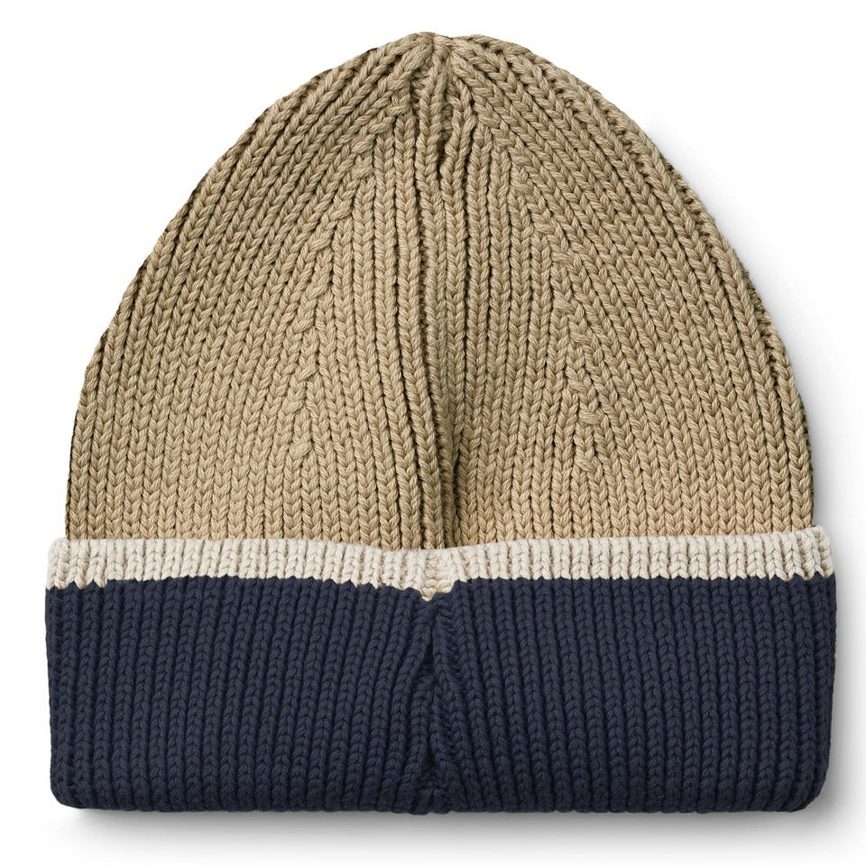 Liewood Ezra Beanie | Classic Navy Mix