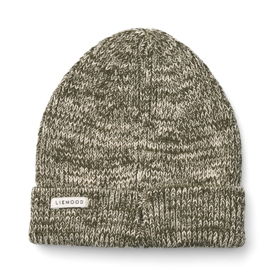 Liewood Ezra Beanie | Army Brown - Sandy