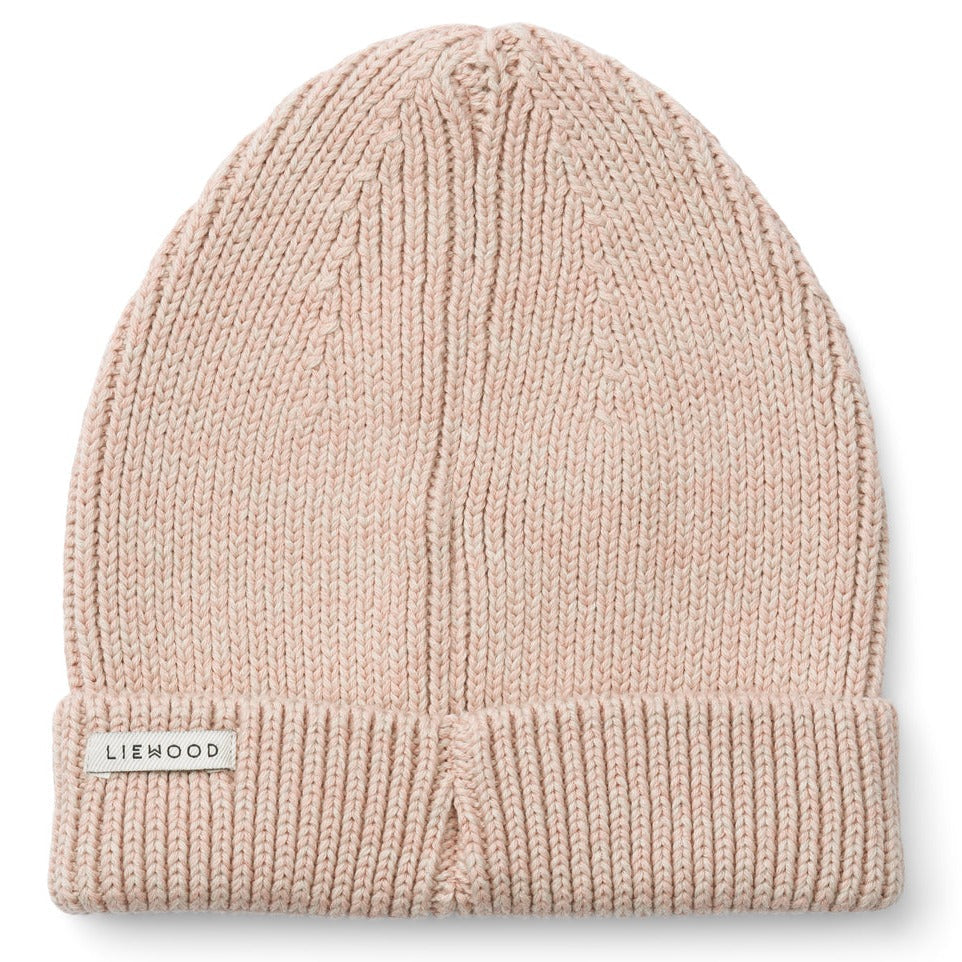 Liewood Ezra Beanie | Rose - Sandy