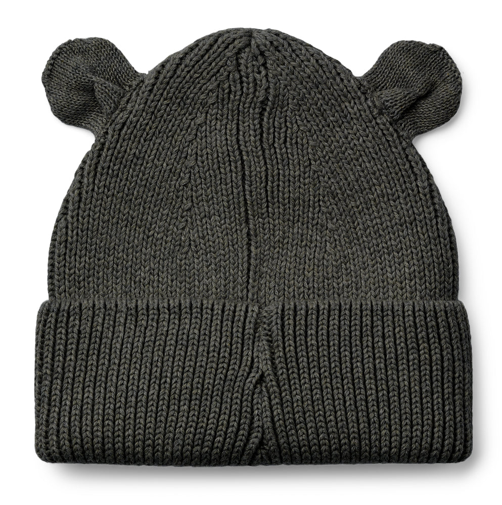 Liewood Gina Beanie Hat | Dark Gray Melange