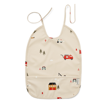 Liewood Lai Waterproof Bib | Emergency Vehicle /Sandy