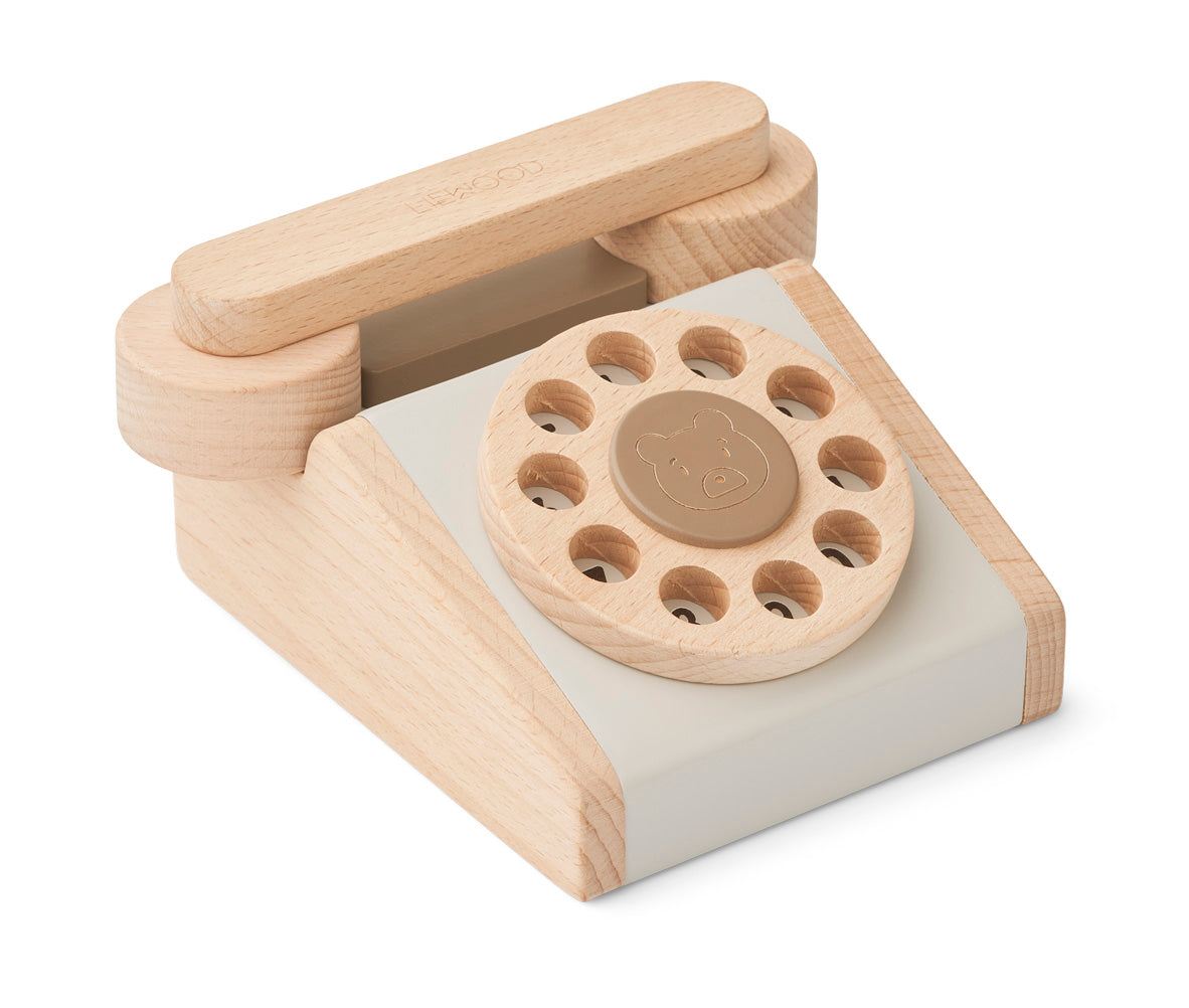 * Liewood Selma Classic Phone | Oat/Sandy Mix