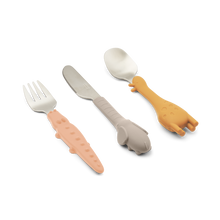 Liewood Tove All Together Cutlery Set | Tuscany rose mix