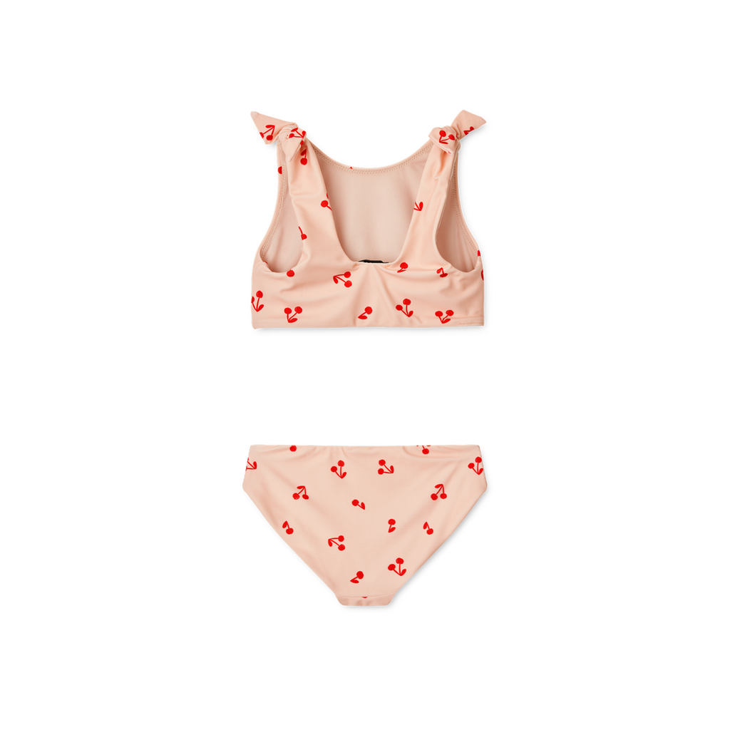 Liewood Bow Printed Bikini Set | Cherries /Apple Blossom