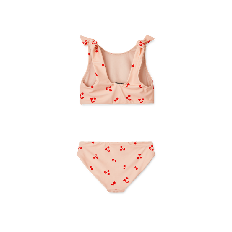 Liewood Bow Printed Bikini Set | Cherries /Apple Blossom