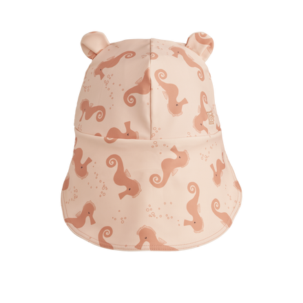 Liewood Senia Sun Hat With Ears | Seahorse /Apple blossom