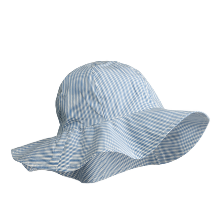 Liewood Amelia Seersucker Sun Hat | Y /D Stripe Riverside /Creme de la Creme