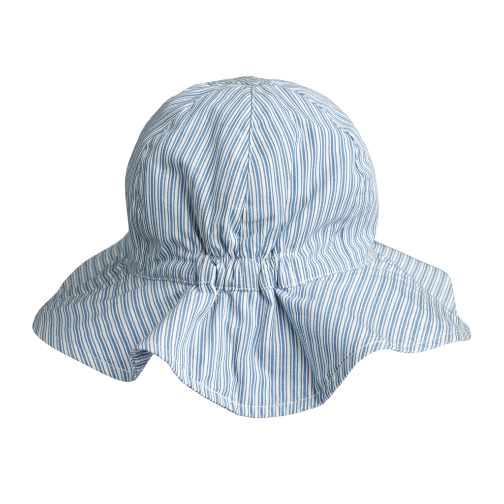 Liewood Amelia Seersucker Sun Hat | Y /D Stripe Riverside /Creme de la Creme