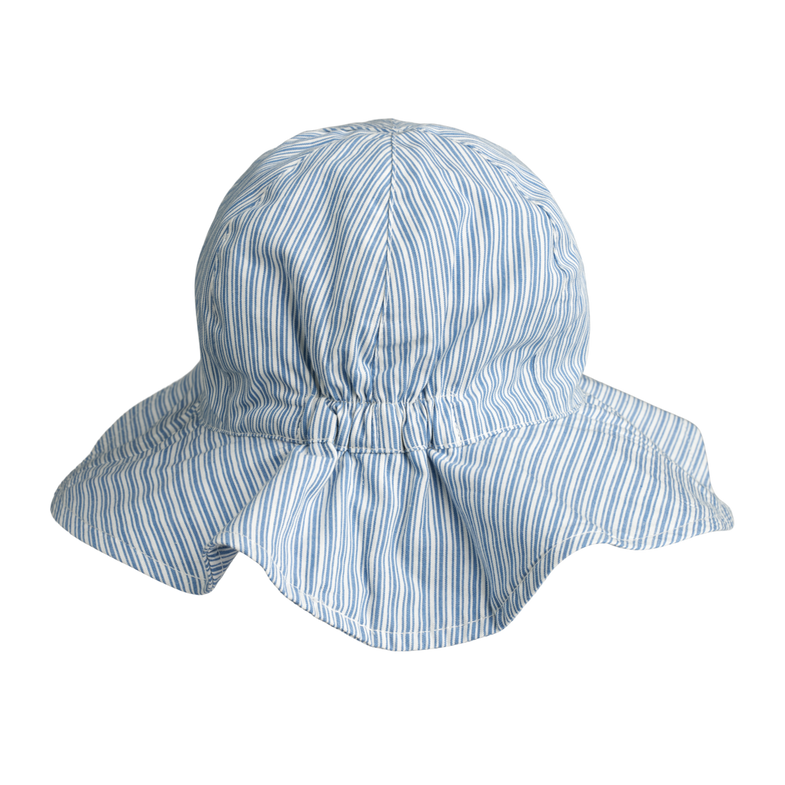 Liewood Amelia Seersucker Sun Hat | Y /D Stripe Riverside /Creme de la Creme