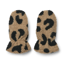 Liewood Grethe Pile Gloves | Mega Leo /Oat mix