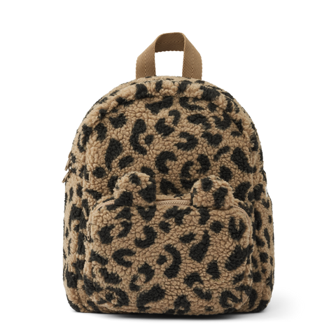 Liewood Allan Pile Backpack One Size | Leo Oat - Black Panther