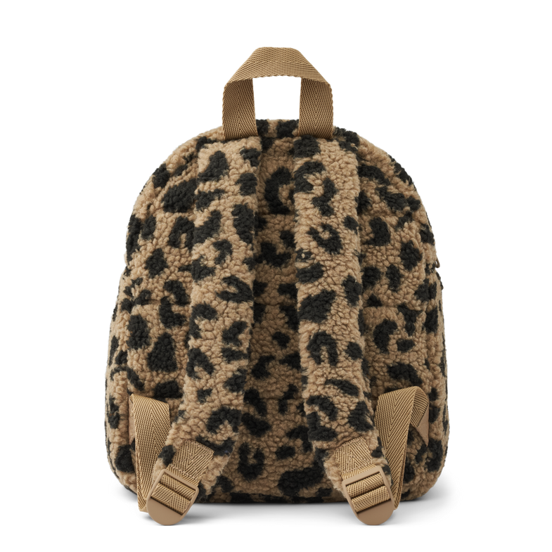 Liewood Allan Pile Backpack One Size | Leo Oat - Black Panther