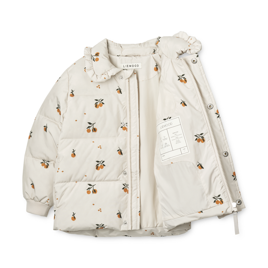 Liewood Anemone Down Puffer Jacket | Peach - Sandy