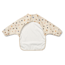 Liewood Merle Cape Bib with sleeves | Alphabet /Sandy