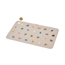 Liewood Kofi Creativity Mat | Alphabet /Sandy