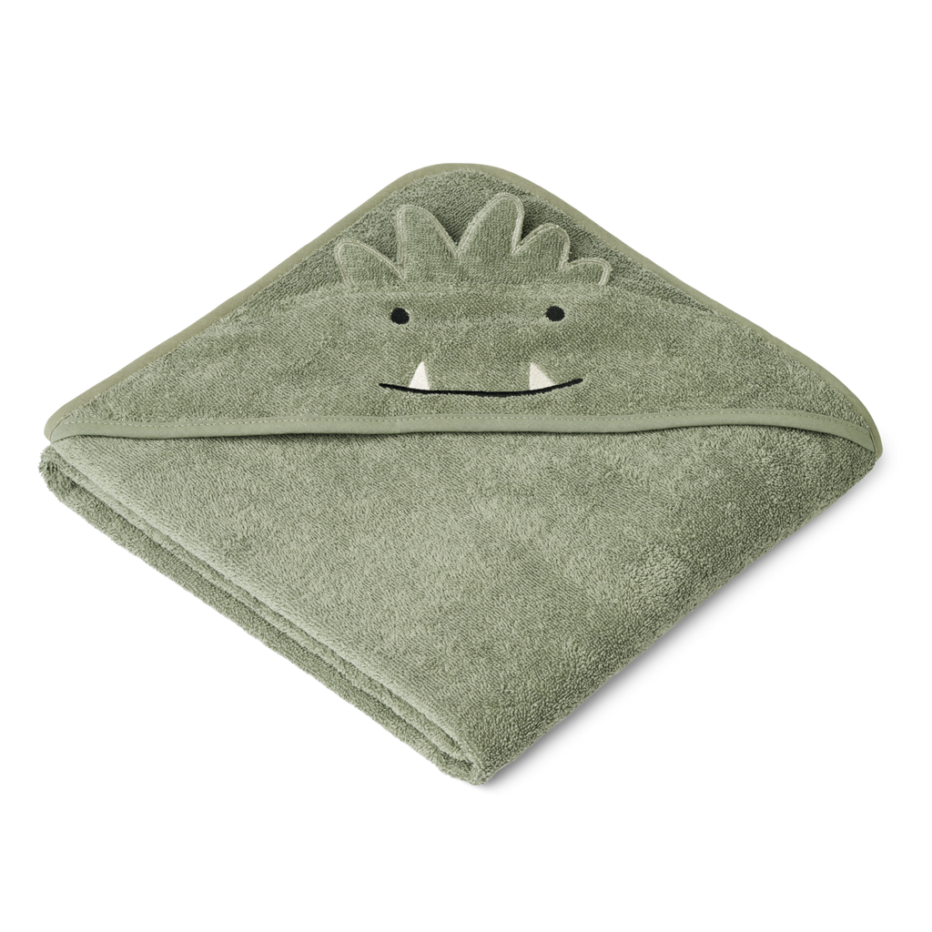 Liewood Augusta Towel Badcape | Faune Green