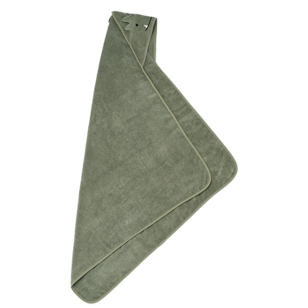 Liewood Augusta Towel Badcape | Faune Green