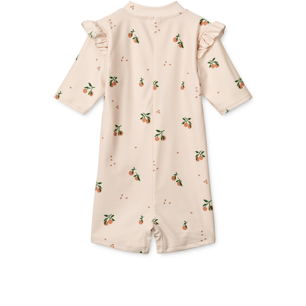 Liewood Amel Swim Jumpsuit | Peach/Sea shell