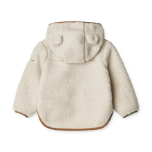 Liewood Mara Pile Jacket With Ears | Sandy /golden caramel mix