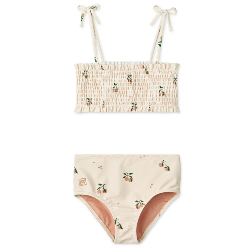 Liewood Mikaela Printed Bikini Set | Peach /Sea Shell