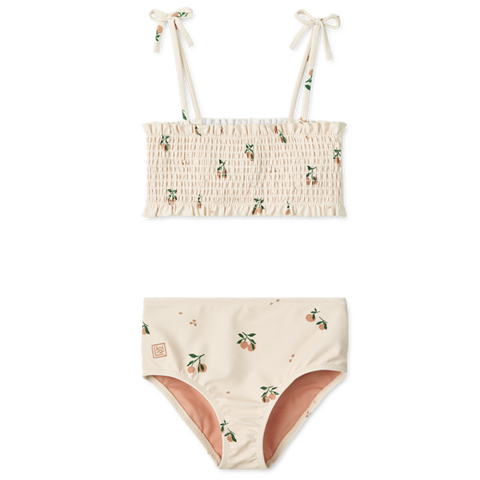 Liewood Mikaela Printed Bikini Set | Peach /Sea Shell