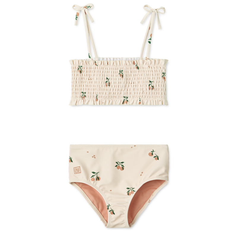 Liewood Mikaela Printed Bikini Set | Peach /Sea Shell