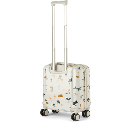 Liewood Hollie Hardcase Suitcase | Sea creature /Sandy