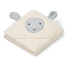 Liewood Albert Sheep Hooded Towel | Creme de la creme