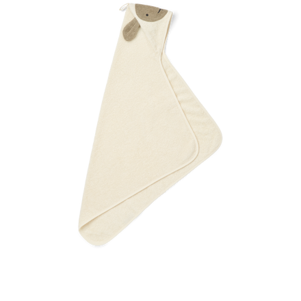 Liewood Albert Sheep Hooded Towel | Creme de la creme