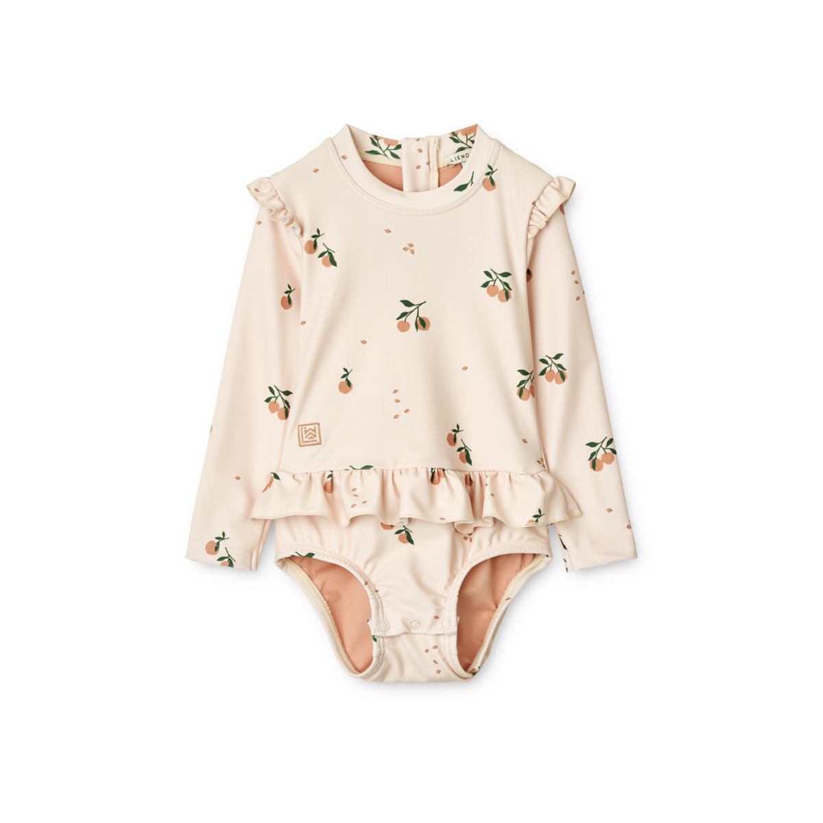 Liewood Sille Baby Swimsuit | Peach /Sea Shell