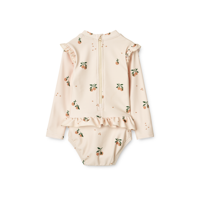 Liewood Sille Baby Swimsuit | Peach /Sea Shell