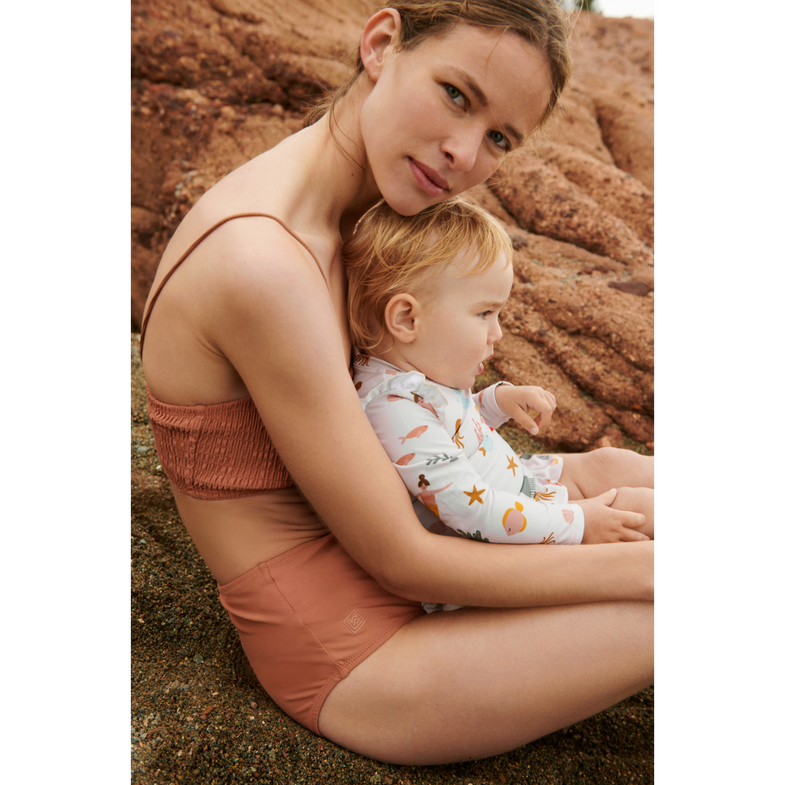 Liewood Sille Baby Swimsuit | Mermaids /Sandy