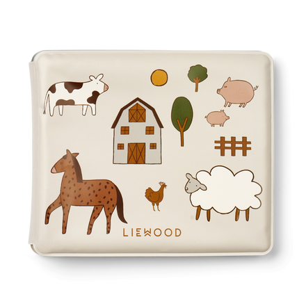 Liewood Waylon Farm Magic Water Booklet | Farm /Sandy