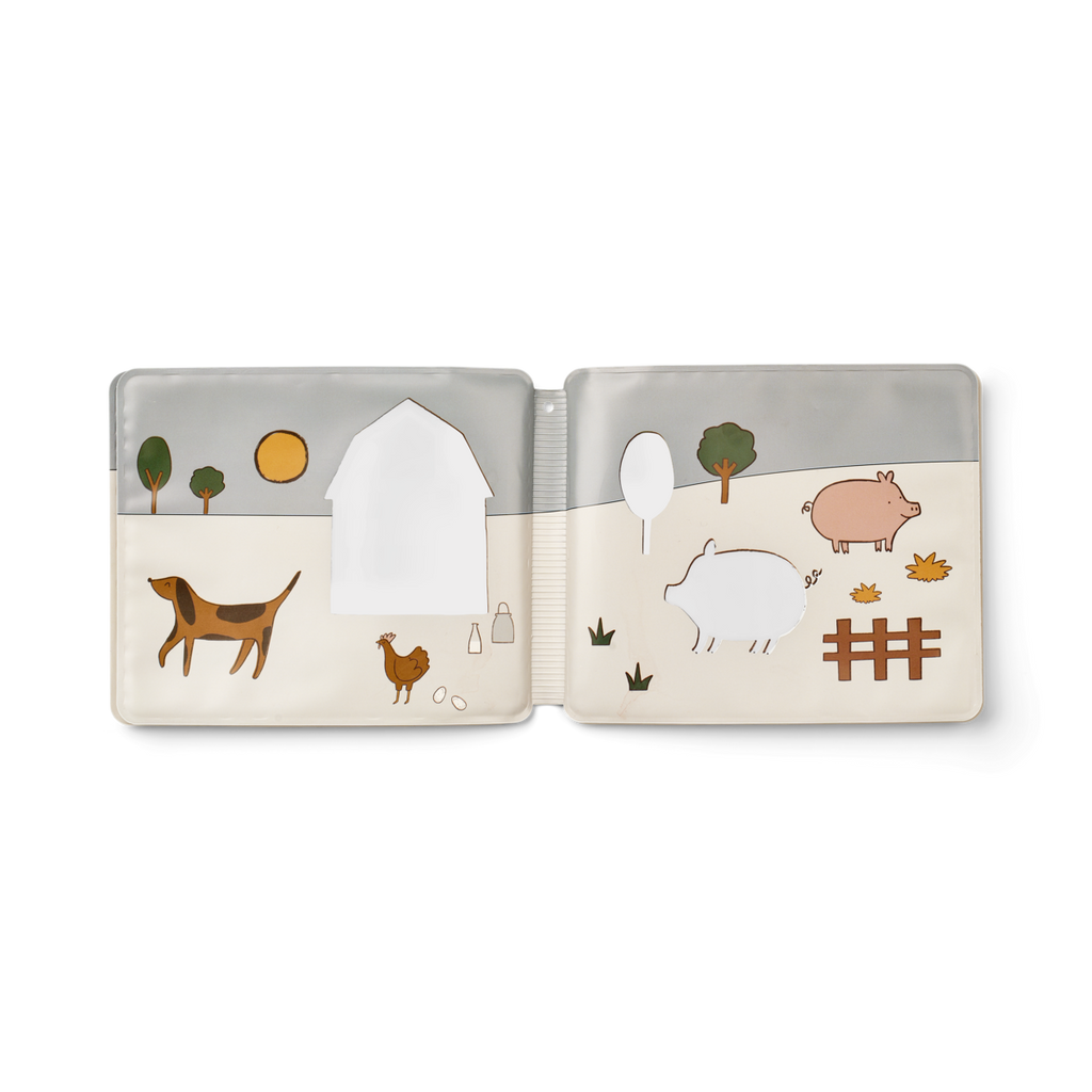 Liewood Waylon Farm Magic Water Booklet | Farm /Sandy