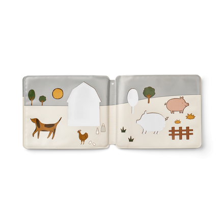 Liewood Waylon Farm Magic Water Booklet | Farm /Sandy