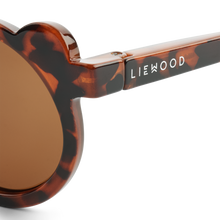 Liewood Darla Sunglasses Mr Bear 4-10Y | Dark Tortoise /Shiny