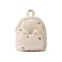 Liewood Allan Pile Embroidery Backpack With Ears | Peach /Sandy Embroidery